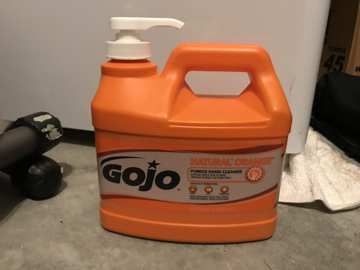 Gojo Orange Hand Cleaner Review - The Track Ahead